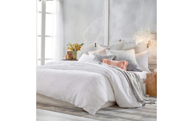  Dot Fringe 3-Pc. King Comforter Set