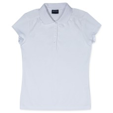 Plus Girls Short Sleeve Performance Polo Shirt