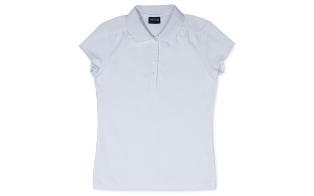 Plus Girls Short Sleeve Performance Polo Shirt