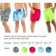 Printed, Solid & Fluorescent Colored Quick Dry Swim Shorts for Boys and Girls, Swim Trunks, Bathing Suits, Swimwear, Swim Shorts for Kids, Blue, 9-10T
