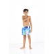 Printed, Solid & Fluorescent Colored Quick Dry Swim Shorts for Boys and Girls, Swim Trunks, Bathing Suits, Swimwear, Swim Shorts for Kids, Sail Blue, 3-4T