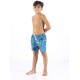 Printed, Solid & Fluorescent Colored Quick Dry Swim Shorts for Boys and Girls, Swim Trunks, Bathing Suits, Swimwear, Swim Shorts for Kids, Shark Blue, 7-8T