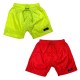 Printed, Solid &#038; Fluorescent Colored Quick Dry Swim Shorts for Boys and Girls, Swim Trunks, Bathing Suits, Swimwear, Swim Shorts for Kids, 2pc - Green/Red, 9-10T