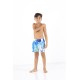 Printed, Solid & Fluorescent Colored Quick Dry Swim Shorts for Boys and Girls, Swim Trunks, Bathing Suits, Swimwear, Swim Shorts for Kids, Sail Blue, 11-12T