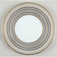Raynaud Attraction Or Et Platine Assiette Plate 8 1/2