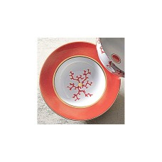 Raynaud Cristobal Rim Soup Plate,Orange