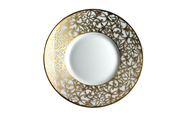  Salamanque Tea Saucer (Gold, 6 2/7 Inch)