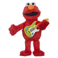 Sesame Street Rock & Rhyme Elmo Talking, Singing Plush Toy