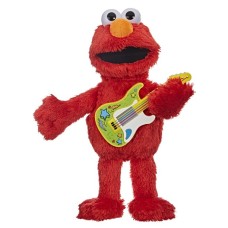 Sesame Street Rock & Rhyme Elmo Talking, Singing Plush Toy