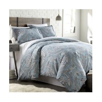 Southshore Fine Linens Classic Paisley 3 Piece Reversible Comforter Set