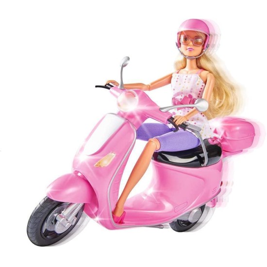 Steffi Love Chic City Scooter Simba Barbie Girl Doll