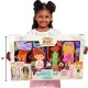 Story Magic 6 Wooden Dress-up Dolls and Stands with Tin – 3+ Years
