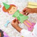 Story Magic 6 Wooden Dress-up Dolls and Stands with Tin – 3+ Years