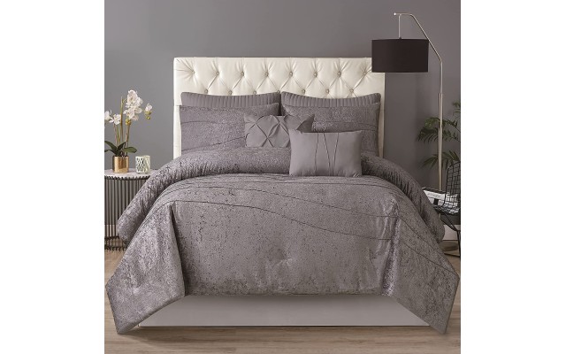  Julienne 7-Piece Comforter Set – Queen
