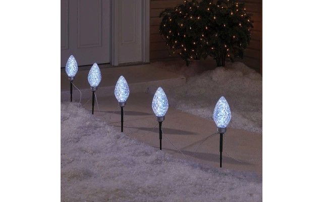 Sylvania RGB Bulb Pathway Lights 6-count