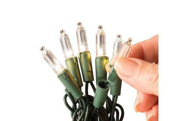  Stay-lit 100 Mini Pure White LED Lights, 4-pack