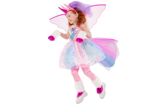  Unicorn Child Costume, Multi, 3-4