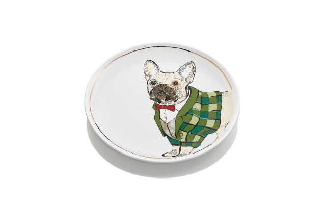  Dog Salad Plate 9″X9″