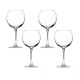 Classic Stemmed Red Wine Glass Set, Set of 4