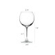  Classic Stemmed Red Wine Glass Set, Set of 24