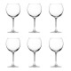  Classic Stemmed Red Wine Glass Set, Set of 6