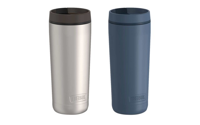  Vacuum Stainless Steel 18oz Travel Tumbler, 2-pack, Blue