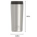  Vacuum Stainless Steel 18oz Travel Tumbler, 2-pack, White