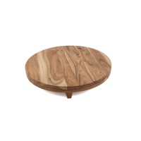 Thirstystone Acacia Wood Lazy Susan w/Jute border