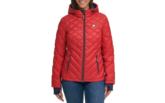  Ladies' Packable Jacket, Red, X-Small