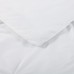  Everyday Pleated Comforter Set, White, Full/Queen