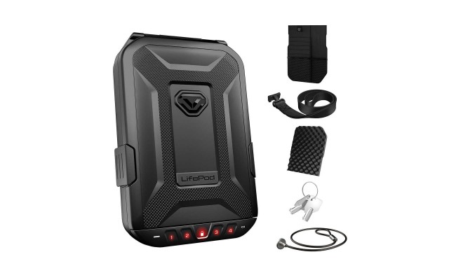  XLP10-BK Built-in Lock for Added Security Lifepod Weather Resistant Lockbox