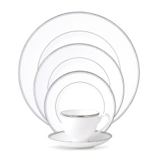 Waterford China Kilbarry Platinum 5-Piece Place Setting
