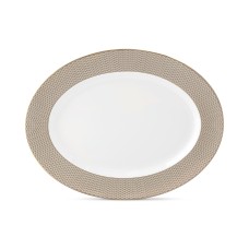 Waterford Lismore Diamond Oval Platter 15.5″