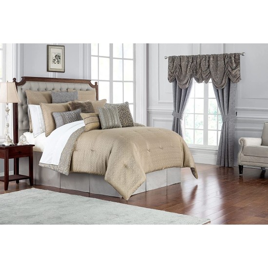  Reversible Carrick Reversible 4-Pc. King Comforter Set