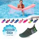 Women's Flexible Aqua Socks, Swim Shoes, Summer Outdoor Shoes For Water Sports, Pool, Sea, Beach Activities, Gray/Lime Striped, 6-7