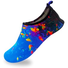 Women's Flexible Aqua Socks, Swim Shoes, Summer Outdoor Shoes For Water Sports, Pool, Sea, Beach Activities