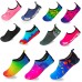 Women's Flexible Aqua Socks, Swim Shoes, Summer Outdoor Shoes For Water Sports, Pool, Sea, Beach Activities, Underwater, 4.5-5.5