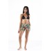 Women’s Solid Bright Colored Quick Dry Swim Trunks, Swimwear, Bathing Suits, Swimming Shorts for Women, Checkered Black, Large