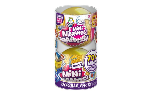  5 Surprise Mini Brands Collectible Toy Series 2, (2 Pack)