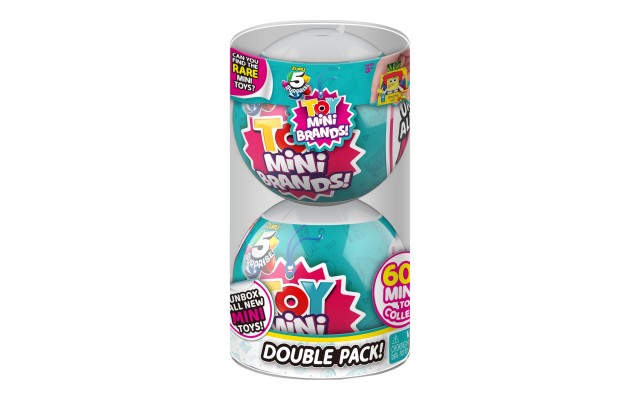  5 Surprise Toys Mini Brands Collectible Toy Series 1, (2 Pack).
