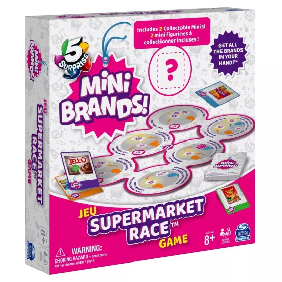 5 Surprise Mini Brand Jeu Supermarket Race Game