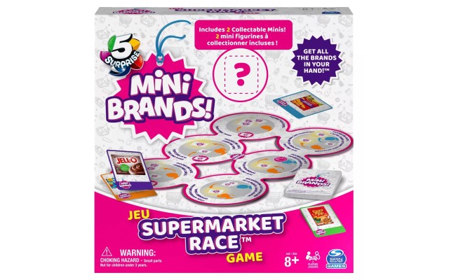 5 Surprise Mini Brand Jeu Supermarket Race Game