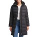  Ladies' Water Resistant Long Stretch Jacket, Black, 2X