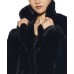  Eloise Faux-Fur Coat, Black, L