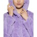  Jill Hooded Faux-Fur Coat