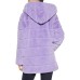  Jill Hooded Faux-Fur Coat