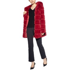 Apparis Jill Hooded Faux-Fur Coat