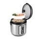  Housewares Professional 5 Qt. Digital Rice and Grain Multicooker 20-Cup Cooked, Stainless Steel