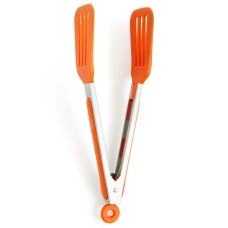 Art & Cook 9″ Silicone Slotted Turner Tongs