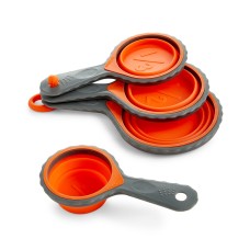 Art & Cook Collapsible Silicone Measuring Cups, Set of 4